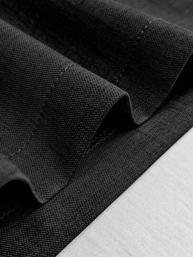 Cévolie جمبسوت نسائية أنيقة ذات لون سادة وطيات