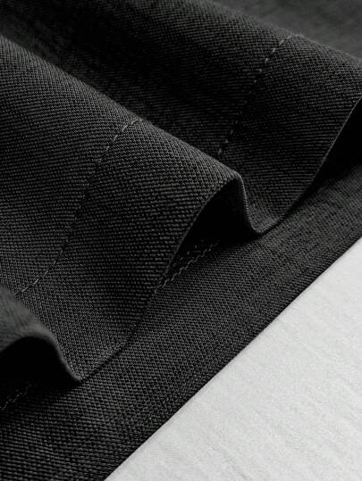 Cévolie جمبسوت نسائية أنيقة ذات لون سادة وطيات