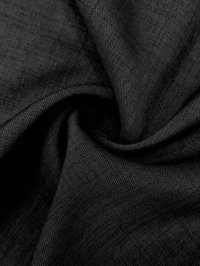 Cévolie جمبسوت نسائية أنيقة ذات لون سادة وطيات