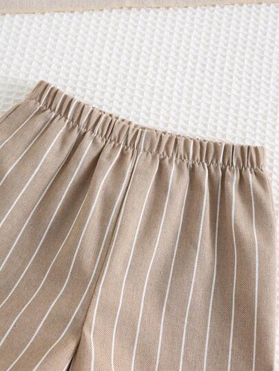 Cozy Pixies مجموعة من 2 قطعة ملابس علوية وشورت للأطفال الرضع بناتي برسومات حيوانات كرتونية، قطن ناعم ياقة مطوية وأكمام قصيرة، وشورتات ذات خصر مطاطي