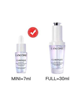 Lancôme سيروم البشرة ال- LANCOME CLARIFIQUE REFINING BRIGHTENING PRO-SOLUTION بحجم 7 مل، مع استخلاص براعم الزان الخشبي وحمض PHA والنياسينميد/ لتفتيح البشرة وتقليل البقع الداكنة
