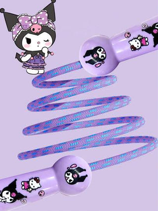 Sanrio لعبة حبل القفز سارية كورومي-، حبل تدريب بدني للأطفال تعليمي، حبل قفز للطلبة، لعبة حبل القفز للرياضة والخارج للأطفال