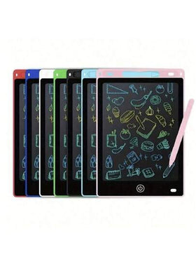 1 قطعة/2 قطعة/5 قطع لوحة رسم ألوان LCD، لوحة كتابة LCD، لوحة كتابة ورسم للعودة إلى المدرسة، مزودة بقلم حبر، لوحة كتابة إلكترونية متعددة الوظائف، أداة تعليمية، لوحة رسم فني سبورة سحرية، لوحة كتابة قابلة للمسح بالألوان، قفل أو مسح بلمسة واحدة، لوحة كتابة ذك