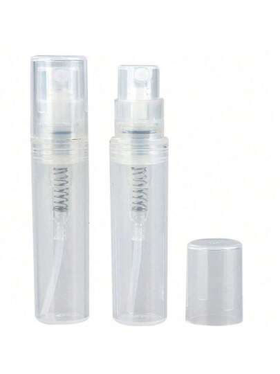 50 قطعة/مجموعة من زجاجات عطور بسعة 2مل،3مل، 5مل بخاخ بلاستيكية للعينات