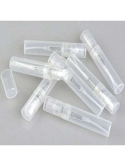 50 قطعة/مجموعة من زجاجات عطور بسعة 2مل،3مل، 5مل بخاخ بلاستيكية للعينات