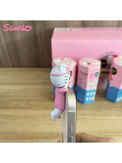 Sanrio [مفضل المشترين] 1 قطعة من كتل القطة الصغيرة "هالو كيتي" مغلفة عشوائيًا، تمثال الأميرة النائمة للزينة المكتبية، 12 طرازًا مختلفًا عشوائي، هدايا وديكور أعياد الميلاد والكريسماس للمنزل 1 قطعة قطعة صغيرة عشوائية ، غطاء هاتف ، ديكور داخلي للسيارة ، ديكو