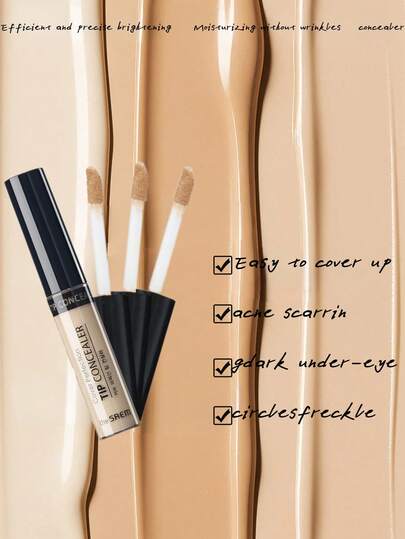 the SAEM غطاء الكمال نقطة المصحح، 6.5جم، خيارات متعددة الألوان لتغطية العيوب والهالات السوداء وتوهج البشرة