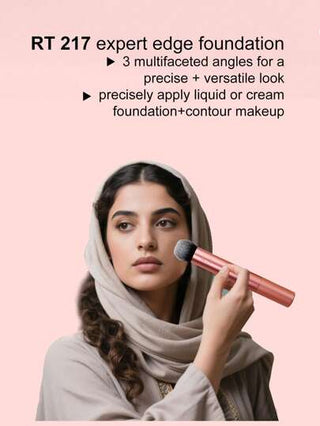 Real Techniques طقم فرش مكياج أساسيات الفنان، للأساس والخدود والتبريز والظل والآيلاينر، أدوات مكياج احترافية، شعيرات اصطناعية، نباتي وغير مجرب على الحيوانات، طقم من 5 قطع