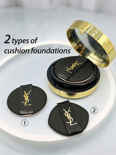 Yves Saint Laurent وحدة YSL [ميني] وسادة إنكر دو بو لومينوس ماتي أساس وسادة #20 5 جرام / ملمس كريمي ، تغطية عالية ، مكياج طويل الأمد. / أساس وسادة ماتي طويل الأمد لمدة 24 ساعة مع فوائد العناية بالبشرة.