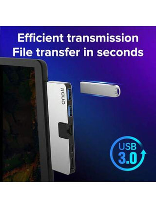 محطة إرساء من نوع C للوحة Llano Microsoft Surface Pro 9/X: محسن توسيع USB، محول  ملحق محول HUB