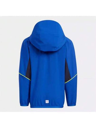 Adidas جاكيت رياح مقاومة للرياح ذات كابوش من أديداس للأطفال HD9992