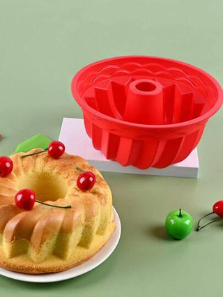 قالب كيك من السيليكون بشكل اليقطين قطعة واحدة للخبز DIY