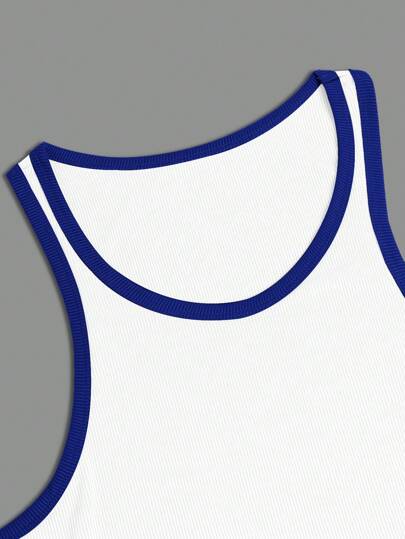 Manfinity Sport Corelite 3 قطع سترات رياضية للرجال بياقة دائرية لون أحادي، ملابس علوية بلا أكمام أساسي لممارسة الرياضة ، أساسي تي شيرت ، ملابس علوية كرة السلة للرجال ، هوديس للرجال