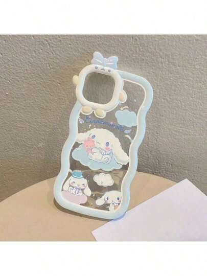 Sanrio حافظة هاتف كارتونية من سانريو متوافقة مع أي فون 15/14/13/12/11/XS/XR/X بلس برو ماكس ومني، من السيليكون الناعم، تصميم كارتوني لطيف وبسيط وإبداعي، يشمل جميع الموديلات (تصميم ثقب للكاميرا، بعض الموديلات لا تتطابق بشكل كامل مع العبوة)