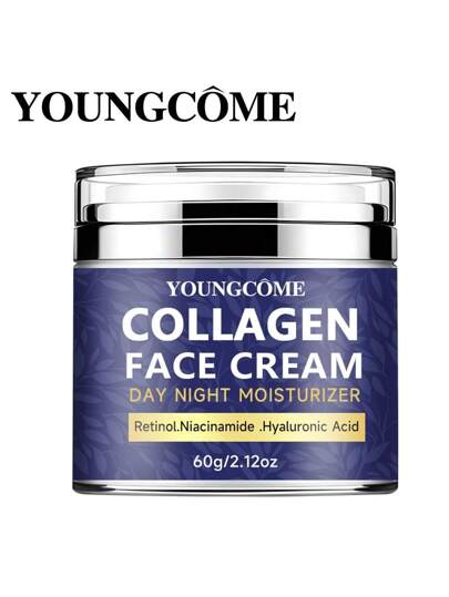 كريم وجه مضاد للشيخوخة ريتينول من شركة YOUNGCOME، كريم مضاد للتجاعيد يزيل تجاعيد الوجه والرقبة ويشد ويرطب البشرة