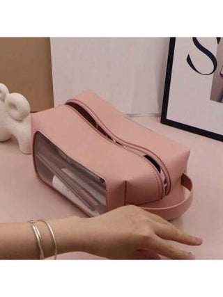 حقيبة مكياج، حقيبة مكياج، حقائب تجميل محمولة للنساء، محفظة عملات معدنية مرتبة لأدوات المكياج والأحمر شفاه ،حقيبة تخزين عدة السفر، حقيبة مكياج لفوط صحية، حقيبة سفر للنساء، حقيبة حمّام السفر، المستلزمات السفرية، حقيبة للمرأة لمستحضرات التجميل في...