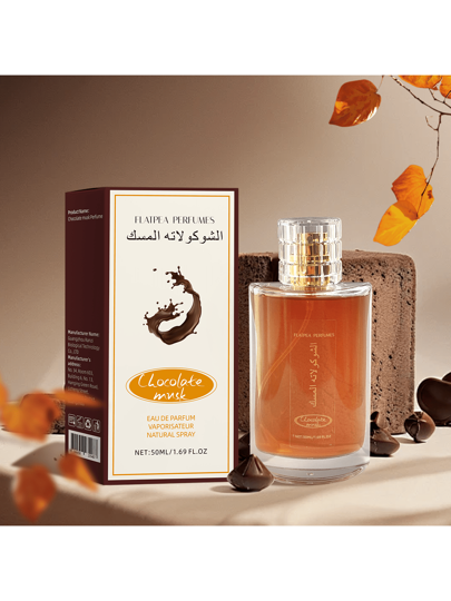 زجاجة رذاذ عطر أساسي بنكهة الشوكولاتة والمسك قوي العطر وطويل الأمد ، ضروري للسفر، محمول وسهل الاستخدام