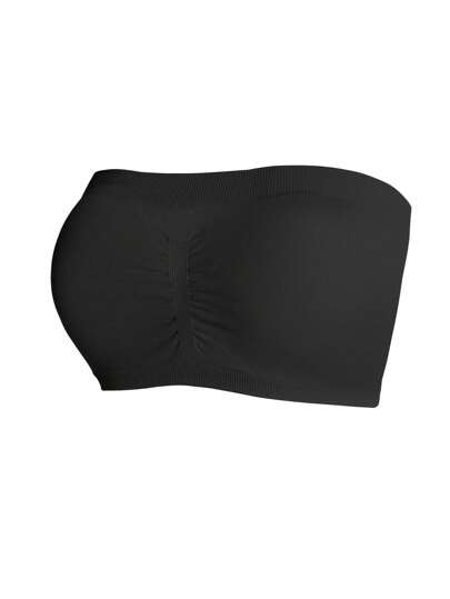 Shein Underwear&Sleepwear Basics 3 قطع /مجموعة حمالة صدر ناعمة أنيقة ذات كتف واحد للسيدات ، مناسبة للصيف