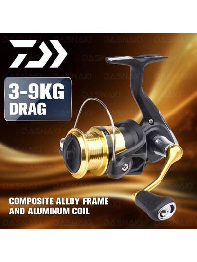 DAIWA بكرة دايوا RS بكرة طرح البايت، نسبة التروس 5.2:1/5.1:1، مناسبة للصيد بالطعم والصيد في مياه البحر المالحة