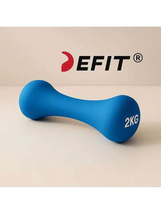 DEFIT زوج من أثقال اليوغا على شكل عظام، طقم حديد مطلي أثقال تمرين للنساء، اكسسوارات لياقة بدنية منزلية وصالة الألعاب الرياضية