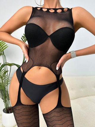 لانجيري حريمي ملابس داخلية حريرية جذابة للنساء مجموعة ملابس داخلية من الشبكة الخطرة، بدلة داخلية، أنفاس شفافة من الشبك الساخن