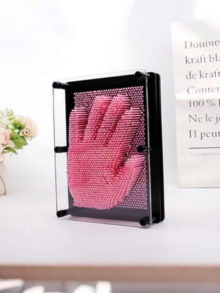 دبوس فن الشكل المستنسخ 3D متعدد الألوان ، قالب نموذج النسخ شكل الوجه وراحة اليد ، زخرفة مكتب المنزل ، ألعاب تخفيف التوتر ، كرات مغناطيسية ، دبابيس ، طقم العلوم