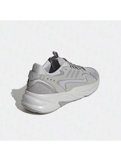 Adidas حذاء عصري للجنسين كاجوال قابل للتنفس ذو نعل سميك