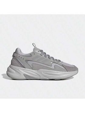 Adidas حذاء عصري للجنسين كاجوال قابل للتنفس ذو نعل سميك