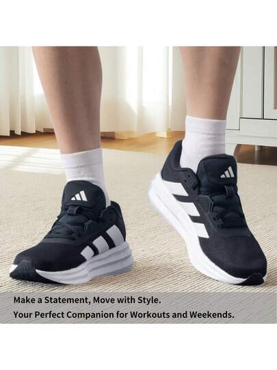 Adidas أحذية رياضية رجالية خفيفة الوزن ذات رقم طراز ID8760 ، بأعلى منخفض من نوع Galaxy 7 M ، أحذية ركض مريحة وقوية ،أحذية كاجوال