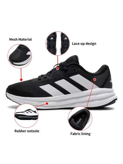 Adidas أحذية رياضية رجالية خفيفة الوزن ذات رقم طراز ID8760 ، بأعلى منخفض من نوع Galaxy 7 M ، أحذية ركض مريحة وقوية ،أحذية كاجوال