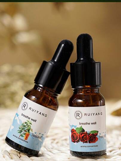 قطعة واحدة من الزيت العطري الأساسي بالزهور سعة 10مل - عطر فاخر للمبخرات وأجهزة الترطيب والعلاج بالعطور - برائحة الأناناس والتوت العليق والبرتقال الحلو والليمون والكرز والجريب فروت والخوخ شبه الناضج، المستخدم للاسترخاء وتحسين المزاج