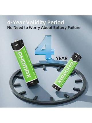 PHOMAX بطاريات الكربون AA 1.5 فولت من PHOMAX، عبوات منزلية من 80 قطعة/60 قطعة/4 قطع، أداء عالي، طويلة الأمد، مستقرة الجهد، لا تسبب أضرار للأجهزة، مصممة للطائرات بدون طيار والألعاب والمصابيح والمشارط والأجراس والفئران اللاسلكية والأجهزة التحكم عن بُعد والس
