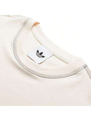 Adidas Originals تي شيرت Clover رجالي رياضي للجري واللياقة البدنية والتدريب، تي شيرت مريح بأكمام قصيرة JW0970