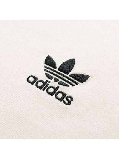 Adidas Originals تي شيرت Clover رجالي رياضي للجري واللياقة البدنية والتدريب، تي شيرت مريح بأكمام قصيرة JW0970