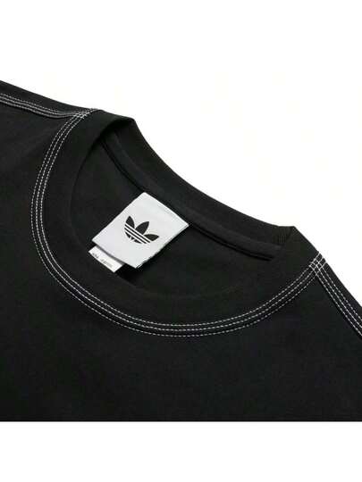 Adidas Originals قميص مري Adidas للرجال ملابس رياضية مريحة، للركض والصالة الرياضية والتدريب، قصير الأكمام JW0971