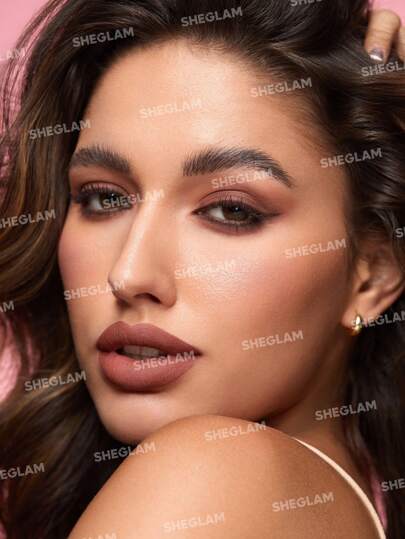 SHEGLAM أحمر شفاه سائل مات ألور-مافين أحمر شفاه طويل الأمد عالي الصبغة مغذي بزيت عباد الشمس يقلل من الخطوط الدقيقة على الشفاه العناية بالشفاه مكياج الشفاه أحمر شفاه سائل لحفلات عيد الميلاد في روج تنت أرواج علامة تجارية جمال مكياج ميكب مستحضرات تجميل للنسا