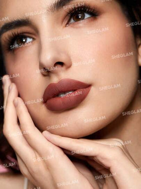 SHEGLAM أحمر شفاه سائل مات ألور-مافين أحمر شفاه طويل الأمد عالي الصبغة مغذي بزيت عباد الشمس يقلل من الخطوط الدقيقة على الشفاه العناية بالشفاه مكياج الشفاه أحمر شفاه سائل لحفلات عيد الميلاد في روج تنت أرواج علامة تجارية جمال مكياج ميكب مستحضرات تجميل للنسا