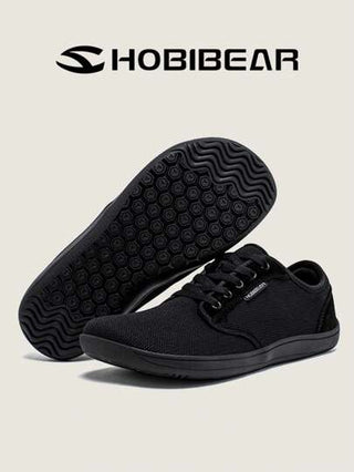 HOBIBEAR أحذية كاجوال رياضية واسعة مقدمة القدم للرجال، ذات نعل ناعم خفيف الوزن بتصميم بسيط وخالية من الحواشي، مريحة للياقة البدنية والاستخدام الخارجي