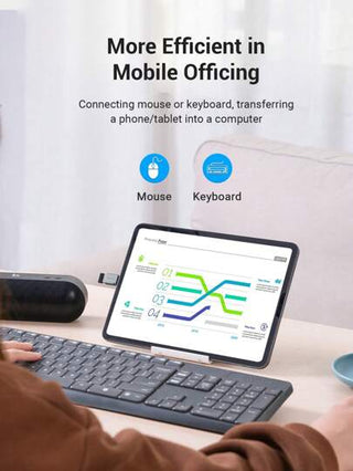 محول VENTION USB 3.0 OTG ذكر من النوع C إلى أنثى USB A، بسرعة 5 جيجابت في الثانية ، من سبائك الألومنيوم باللون الرمادي ،للاستخدام مع هواتف الذكية وأجهزة الكمبيوتر اللوحية والأجهزة المحمولة ، متوافق مع الماوس والكيبورد وألعاب الكونسول والمحطات الإرساء وموز