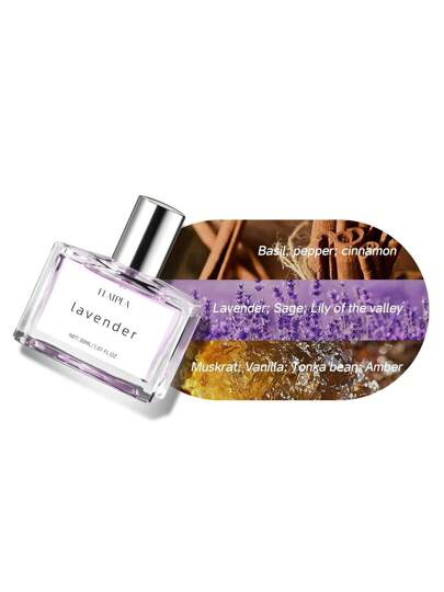 عطر أنيق للنساء سعة 30 مل برائحة جوز الهند وزهر الكرز والخزامى، مرطب جسم أساسي، عطر مسحر للسيدات، عطر مثالي للارتداء اليومي، عطر رائع للفتيات
