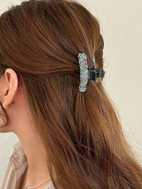 4 قطع مشابك شعر أنيقة وأنيقة مرصعة بالكريستال مناسبة للاستخدام اليومي، هدية دبابيس الشعر، مشبك الشعر للنساء للاستخدام في العطلات والملابس النسائية