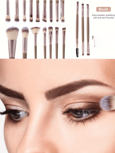 20/40 قطعة مجموعة فرش مكياج راقية - طقم احترافي مع 20 فرشاة + أسفنجة تجميل ، مزيل المكياج ، شريط رأس ومساحيق - قابلة للسفر ، نباتية وخالية من التجارب على الحيوانات - مناسبة للمبتدئين ، خبراء المكياج ، هدايا عيد الميلاد