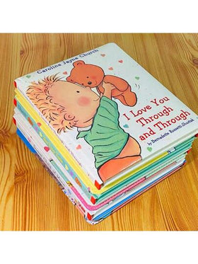 كتاب قصة الحب قبل النوم كارولين جاين تشيرش "أحبك من كل قلبي" كتاب مقوى لقصص النوم للأطفال