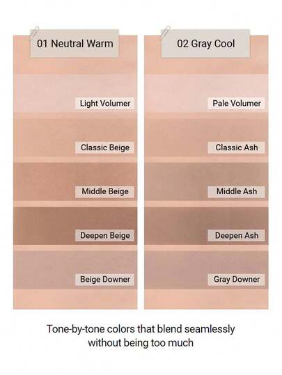 Rom&nd رومان BETTER THAN CONTOUR 02 GRAY COOL، موس تركيز ناعم، تشكيل الجسم، قابل للتطبيق على طبقات، نحت ثلاثي الأبعاد، مناسب للبشرة الجافة، متعدد الاستخدامات، يمكن استخدامه على الأنف/الخدود/خط الشعر، تغليف مغناطيسي، دليل شدة اللون، تشكيل سريع لمدة 5 دقائق