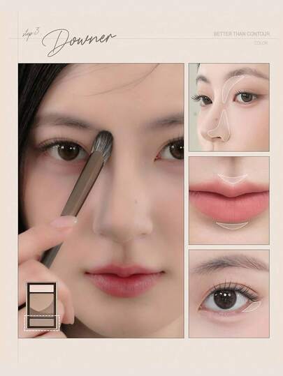 Rom&nd رومان BETTER THAN CONTOUR 02 GRAY COOL، موس تركيز ناعم، تشكيل الجسم، قابل للتطبيق على طبقات، نحت ثلاثي الأبعاد، مناسب للبشرة الجافة، متعدد الاستخدامات، يمكن استخدامه على الأنف/الخدود/خط الشعر، تغليف مغناطيسي، دليل شدة اللون، تشكيل سريع لمدة 5 دقائق