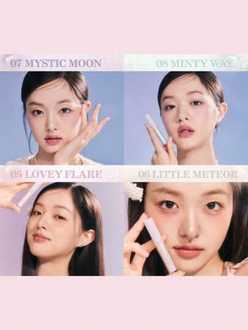 Rom&nd رومان سائل الترطيب الخفيف والمشرق بصيغة الجل 08 MINTY WAY، صيغة تعليق الجل، لمعان مبهر، غير لزج، جاف بسرعة، دوام لمدة 24 ساعة، خطوط دقيقة، يمكن استخدامه لفن الجسم، سهل الإزالة، لطيف على البشرة، صمام تدفق قابل للتعديل، بحجم الجيب، مستحضرات تجميل كور
