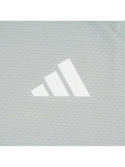 Adidas تي شيرت أكمام قصيرة جامعي للرجال، رقبة طاقم مُحبوك، TJW9662