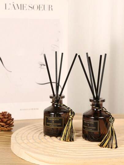 جهاز نشر زيوت عطرية بدون لهب، رائحة الصندل، عطر طويل الأمد، مناسب للغرفة، عطر المنزل، الحمام، ديكور المنزل الفاخر، غرفة المعيشة، العلاج بالعطور، معطر الهواء، جهاز نشر العطور، هدية، ديكور المنزل