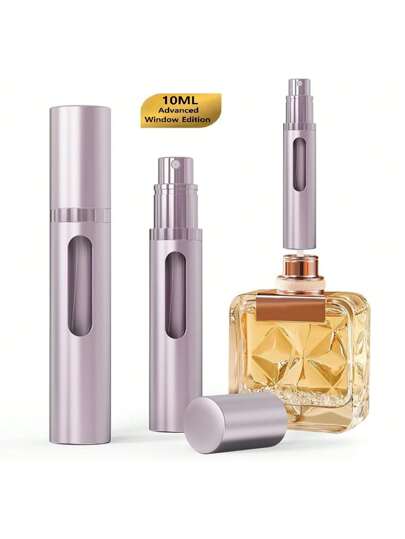 زجاجة رش عطر إعادة تصميمها قطعة واحدة ، أداة رش عطر محمولة قابلة لإعادة التعبئة ، قنينة سفر رش عطر صغيرة ذاتية التعبئة من الأسفل ، يتم التعبئة مباشرة من الأسفل دون إزالة الغطاء ، زجاج داخلي نقي 100٪ ، مع نافذة ظاهرة حتى تستطيع معرفة كمية العطر...