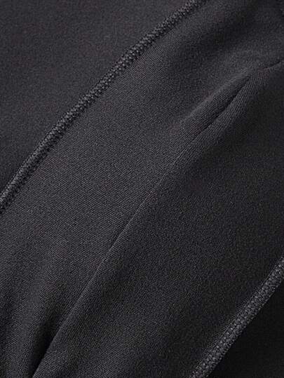 SHEIN 7 قطعة/طقم سروال داخلي رجالي ذو لون أحادي مع شريط الخصر مطبوع عليه نص